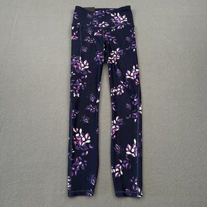 Under Armour Heatgear Leggings Womens XS Floral Pattern